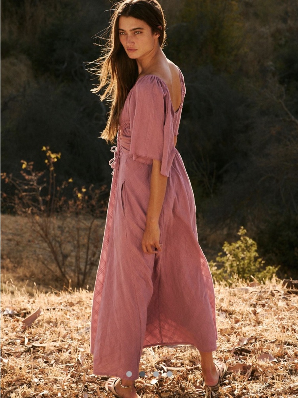 Free People Hard to Resist Midi Dress